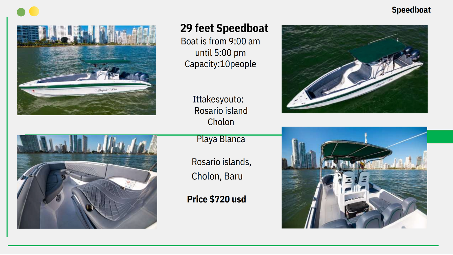 SPEEDBOATS