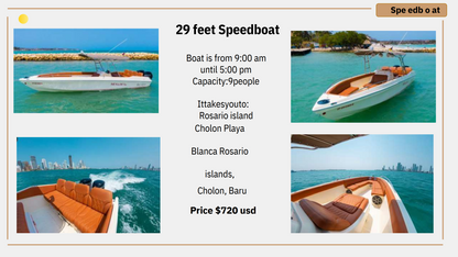 SPEEDBOATS