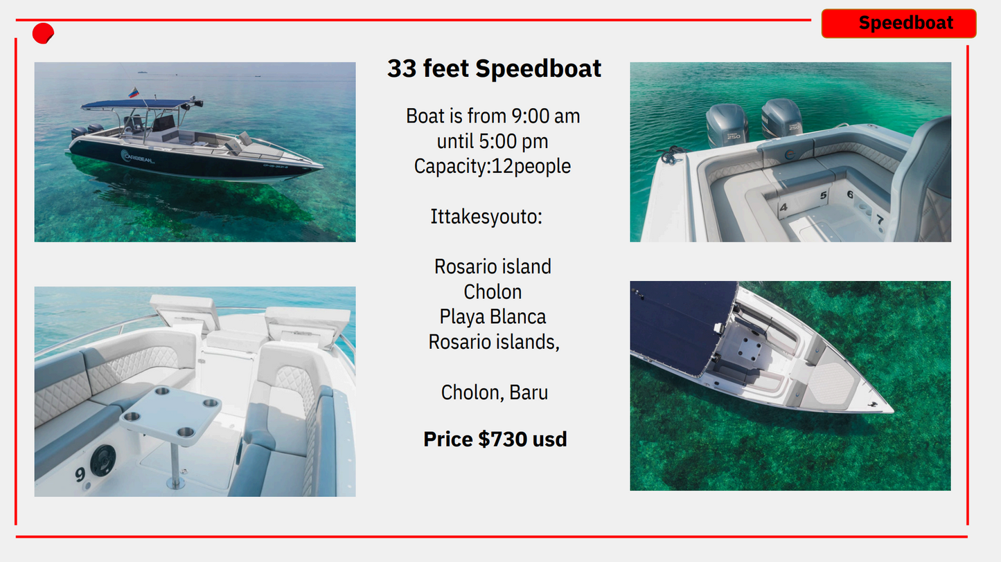 SPEEDBOATS