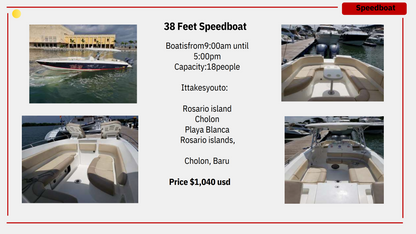 SPEEDBOATS